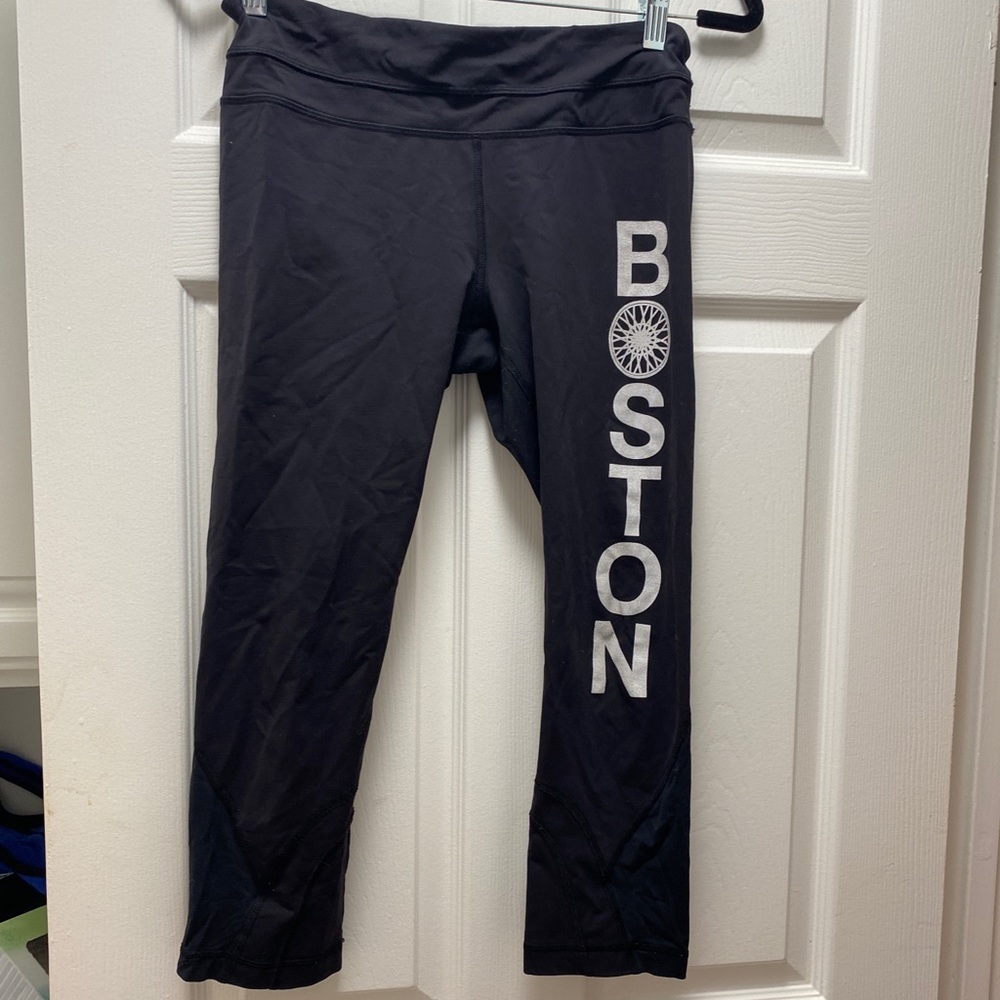 Boston SoulCycle Lululemon Crops